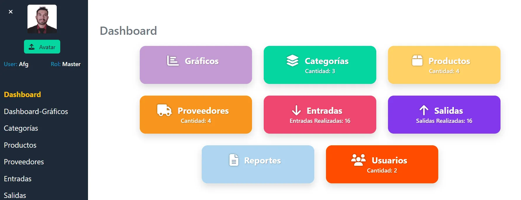 proyecto gestor de inventarios